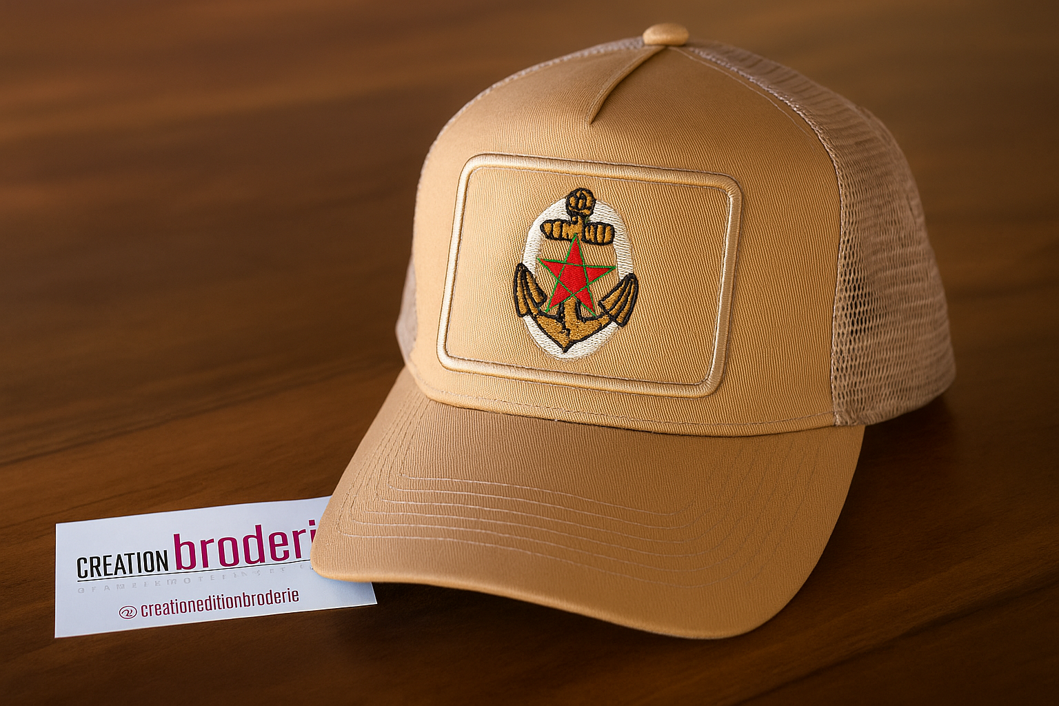 Casquette Brodée